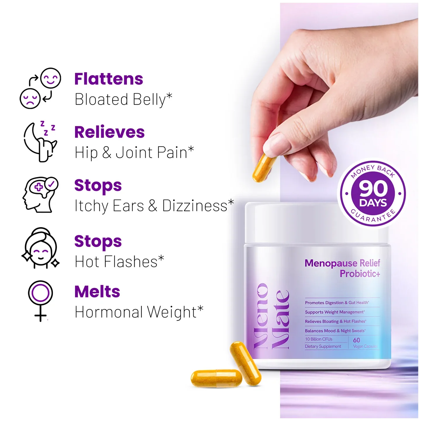 MenoMate - Προβιοτικά & Βοτανικό Μείγμα